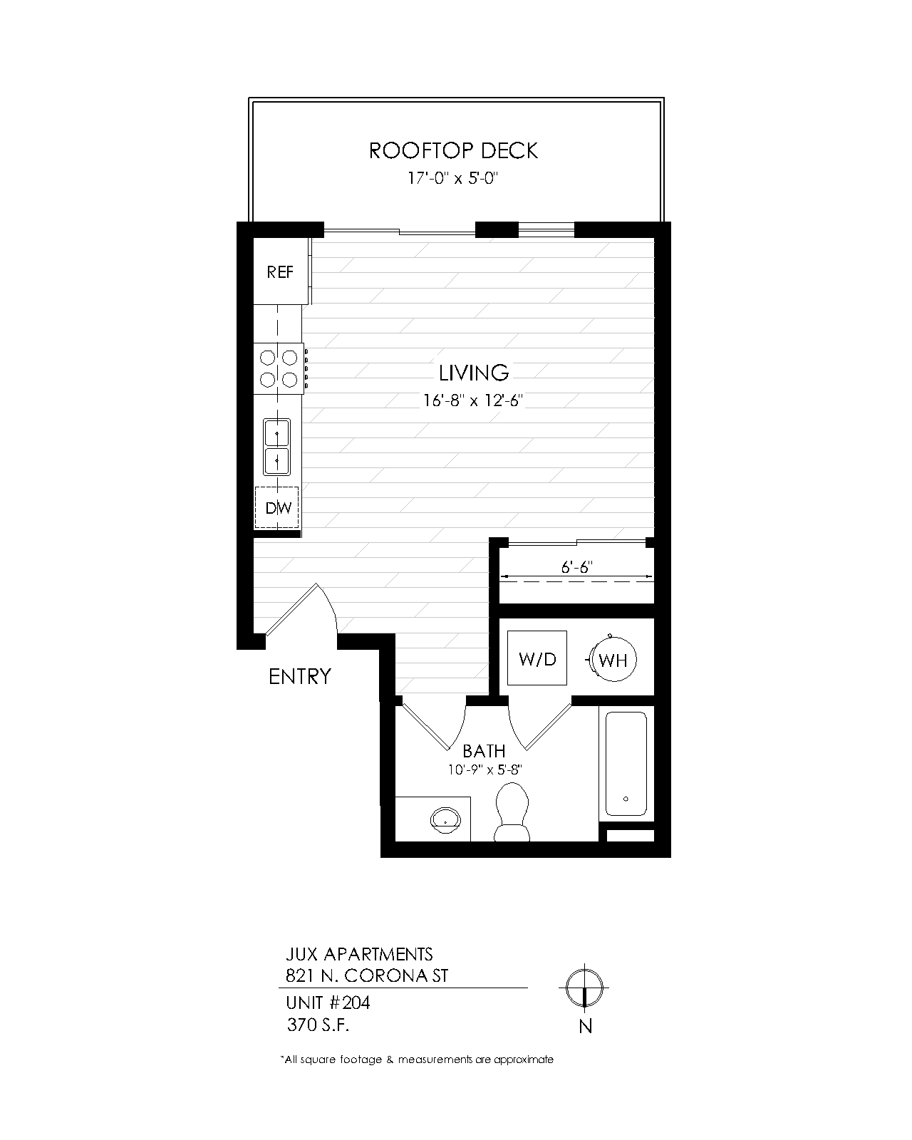 studio for rent in Denver